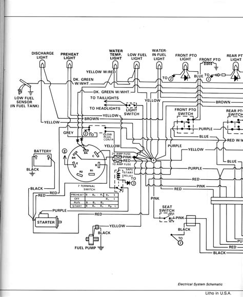 Simplified Wiring Diagram for John Deere 260 Skid Steer: A 